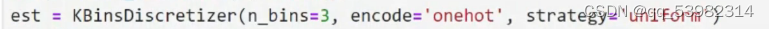 strategy: uniform   encoder:ordinal   n_bins=3