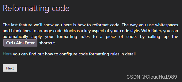 格式化代码