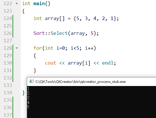 Select Sort Law (C ++) - Programmer Sought
