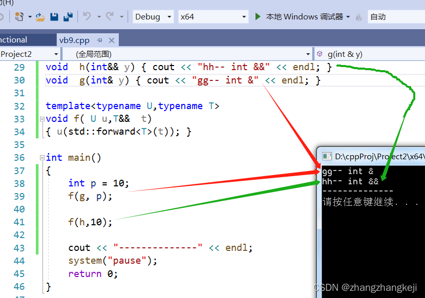 c++的库函数std::move() 与 完美转发函数 std:: forward 源码