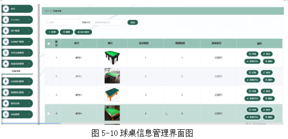 基于springboot实现校园台球厅人员与设备系统项目【项目源码+论文说明】计算机毕业设计