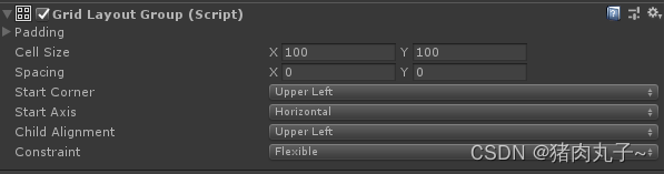 Unity-Grid Layout Group组件_unity Grid Layout Group-CSDN博客