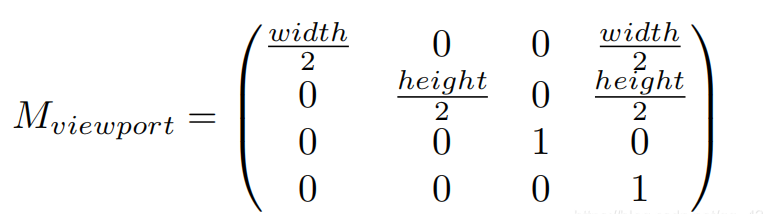 计算机图形学笔记二：MVP变换