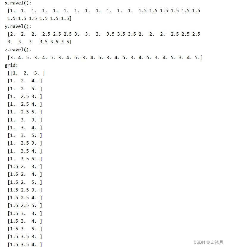用手绘画图方式解释numpy.mgrid函数的二维三维数组-CSDN博客