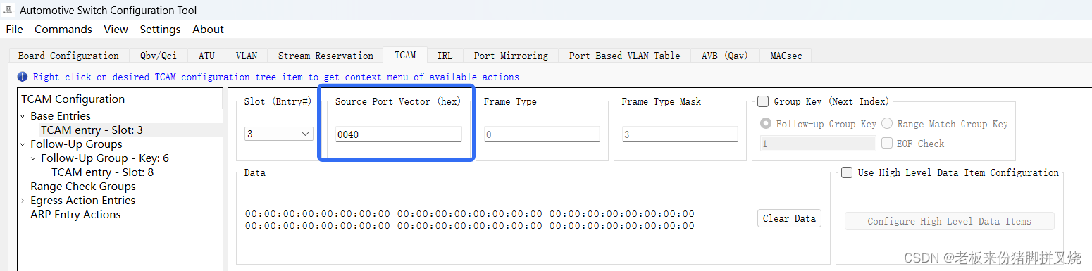 Source Port Vector