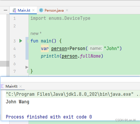 kotlin 调用java的get方法Use of getter method instead of property access syntax