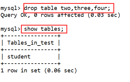 MySQL修改数据表的结构