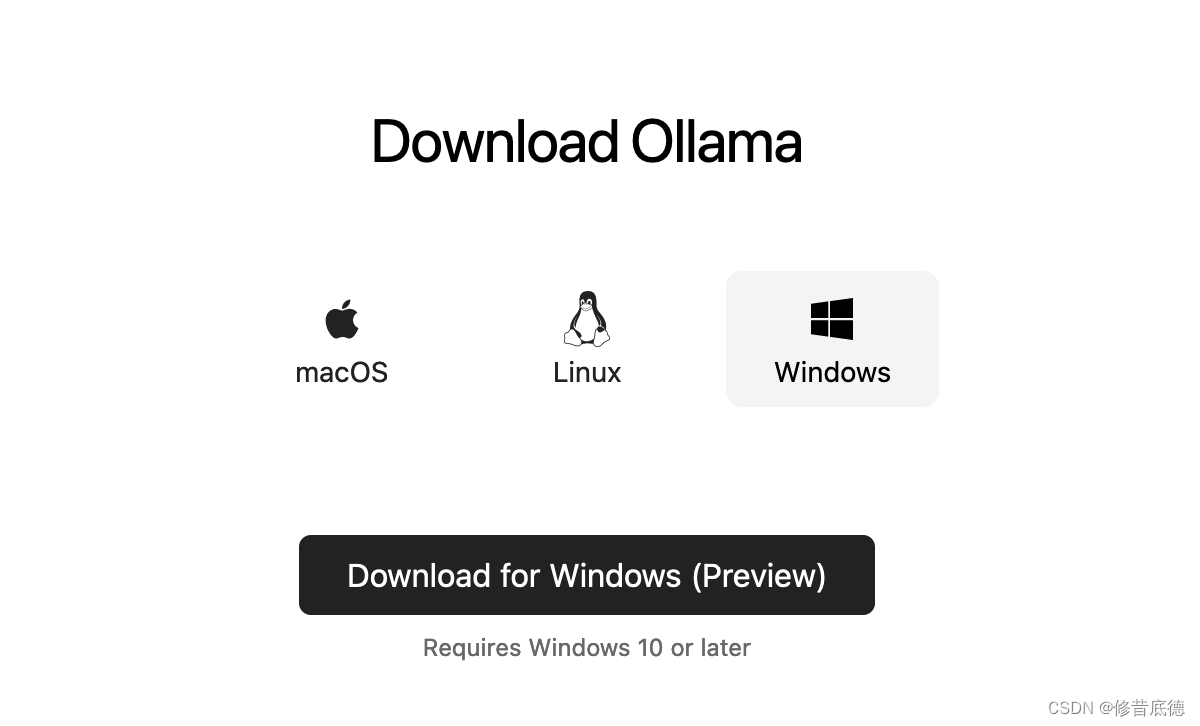 Ollama Windows Preview