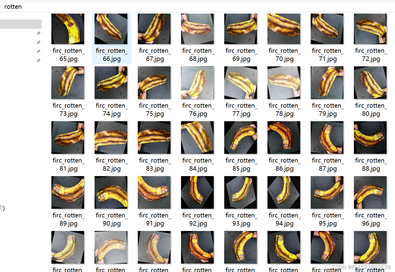 香蕉新鲜度等级识别香蕉成熟度识别分类数据集13478张4类别