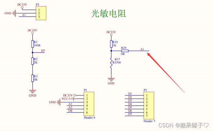 STM32 cubeMX 光敏电阻AD转化实验