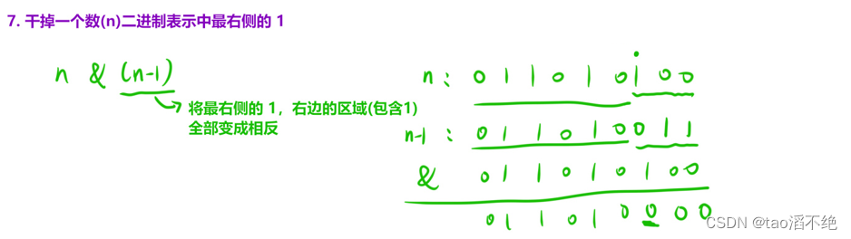 常见位运算的总结