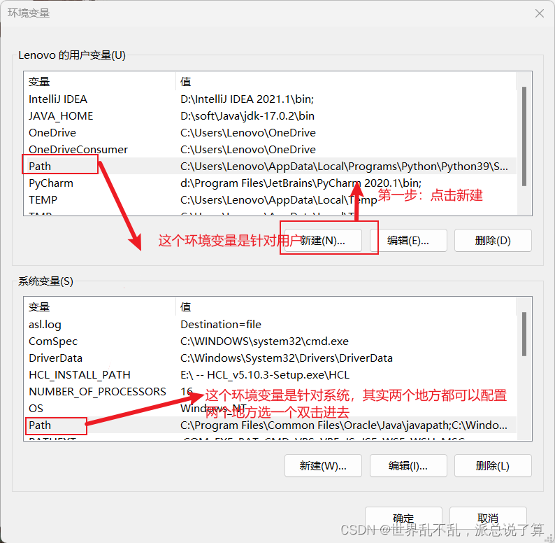 JDK安装后的path和java_home环境变量的配置以及需要注意事项_jdk home path怎么填-CSDN博客