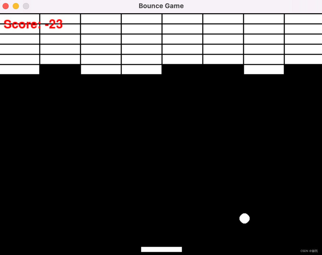 Python 用pygame简简单单实现一个打砖块