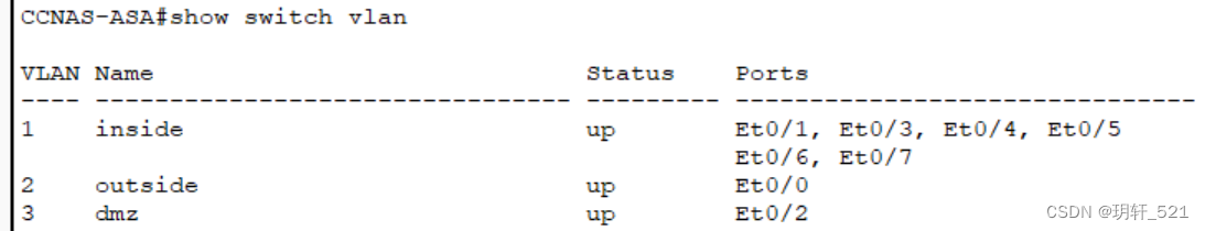 Packet Tracer - Configuring ASA Basic Settings and Firewall Using CLI