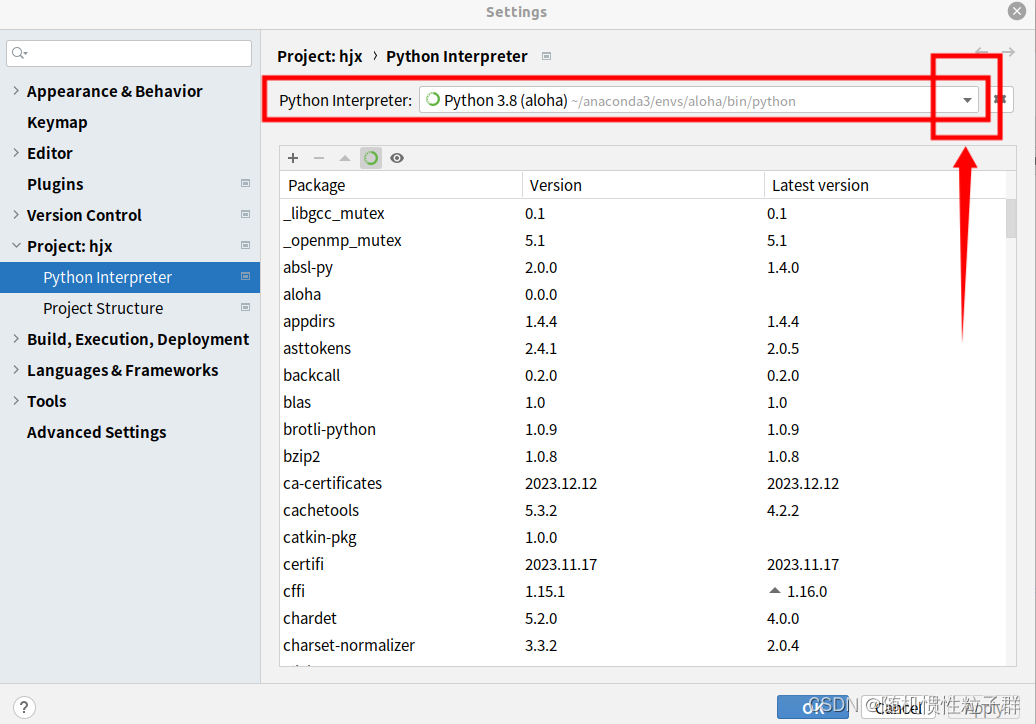 <span style='color:red;'>关于</span>在<span style='color:red;'>Pycharm</span><span style='color:red;'>解释</span>器<span style='color:red;'>中</span>运行代码发现安在Linux<span style='color:red;'>终端</span><span style='color:red;'>中</span>安装<span style='color:red;'>的</span>包找不到<span style='color:red;'>的</span><span style='color:red;'>解决</span>方案