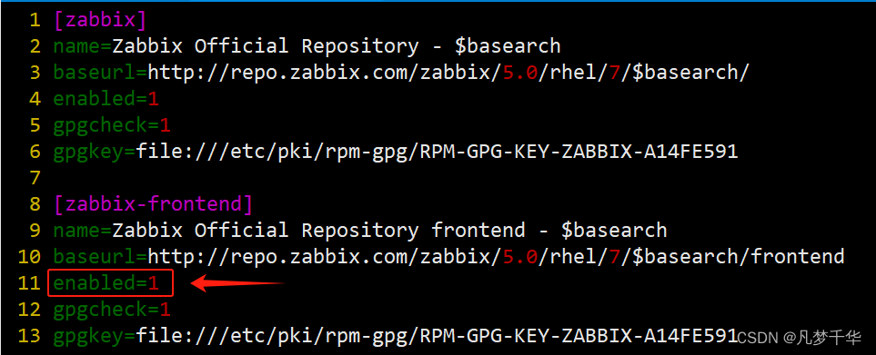 Zabbix 5 安装