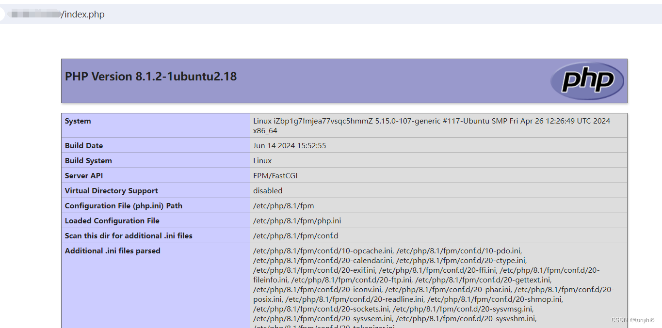 Ubuntu 22.04.4 LTS 安装 php apache LAMP 环境nginx