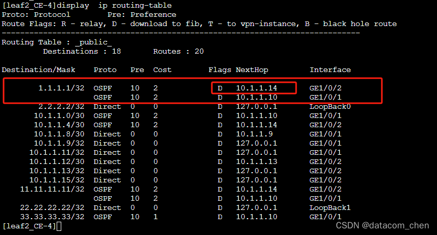 ENSP Pro VXLAN EVPN分布式网关部署配置