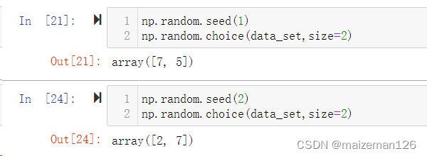 python统计分析——随机抽样（np.random.choice）