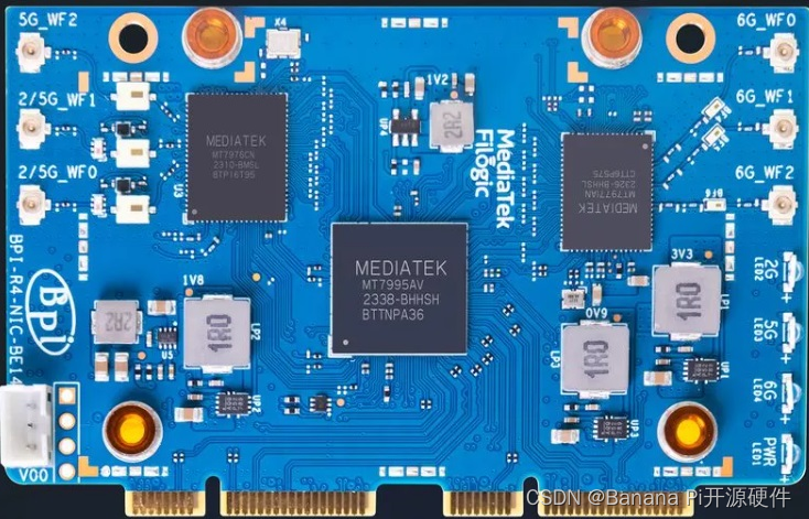 Banana Pi BPI-R4开源路由器开发板快速上手用户手册，采用联发科MT7988芯片设计