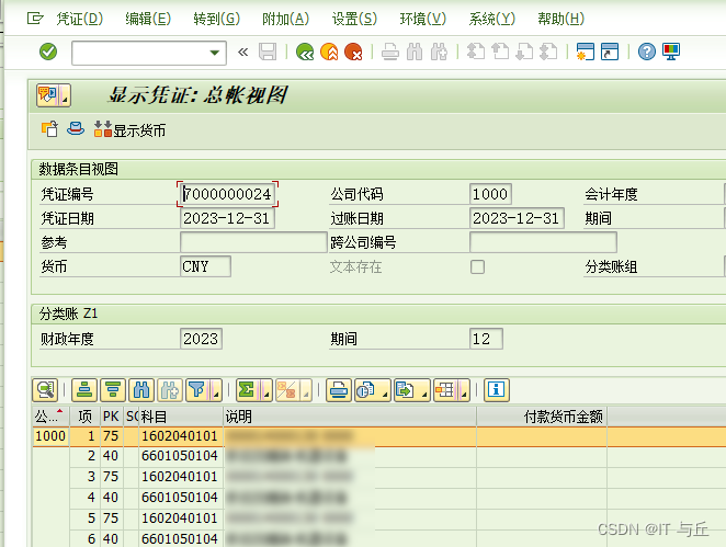 SAP Parallel Accounting(平行分类账业务)配置及操作手册（超详细的说明和测试）