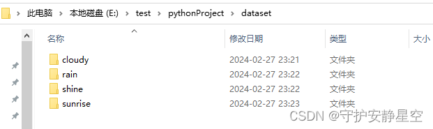 pytorch 图像数据集管理