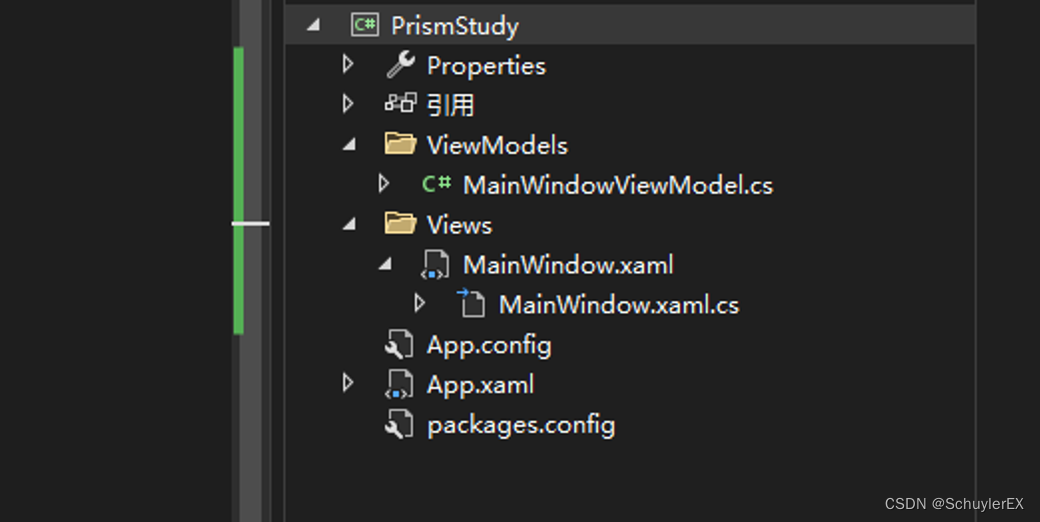 WPF入门到跪下 第十一章 Prism（四）View与ViewModel的自动关联