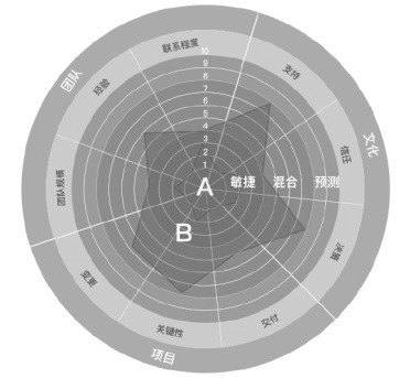 敏捷适用性评估雷达