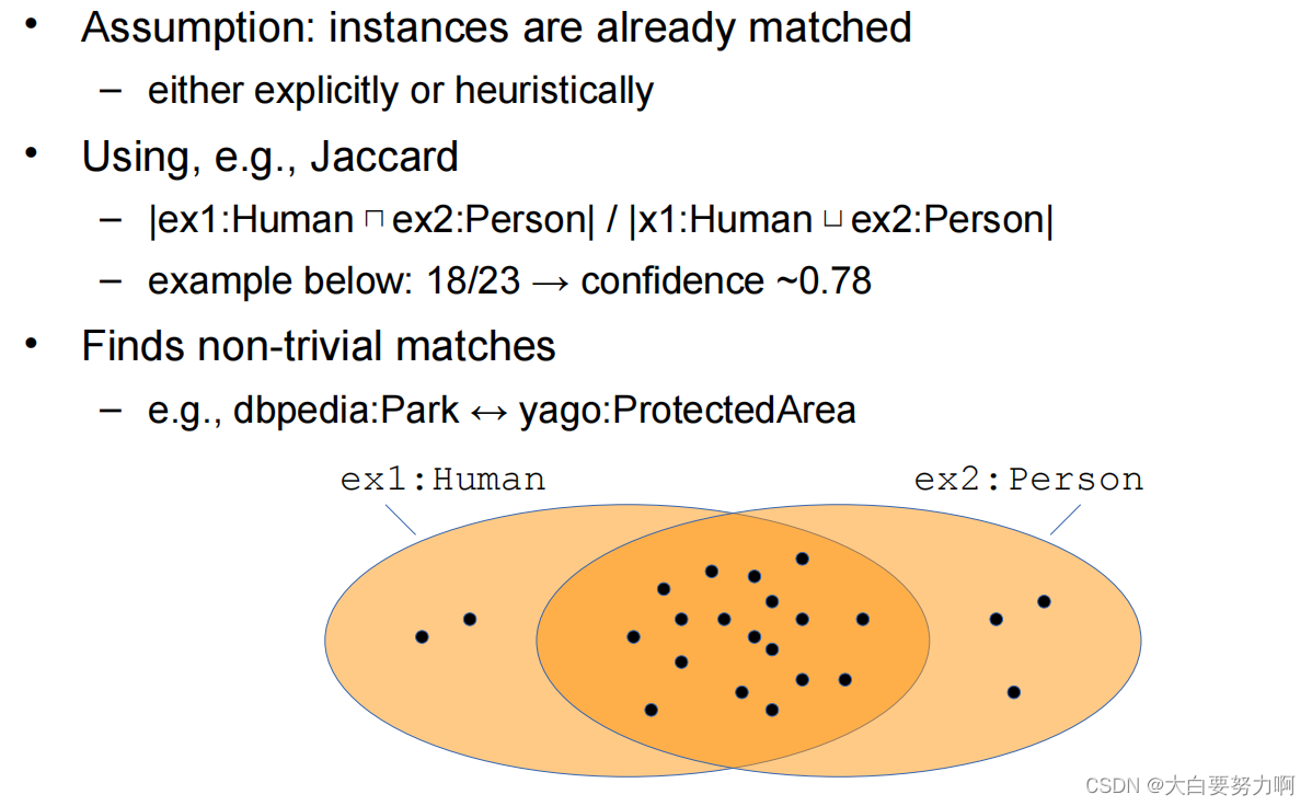 Instance based Matching