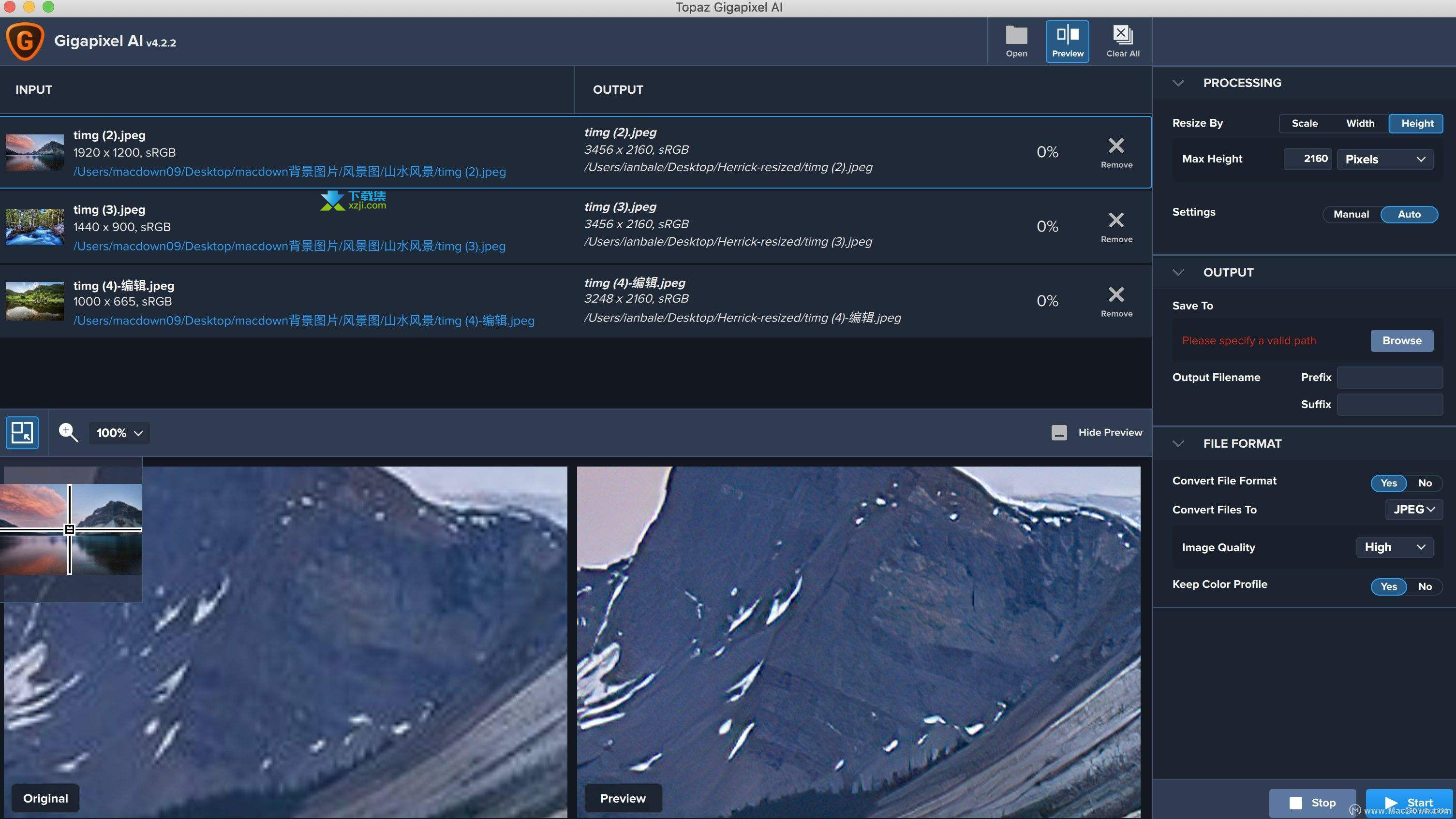 推荐一款图片无损放大工具topazgigapixela