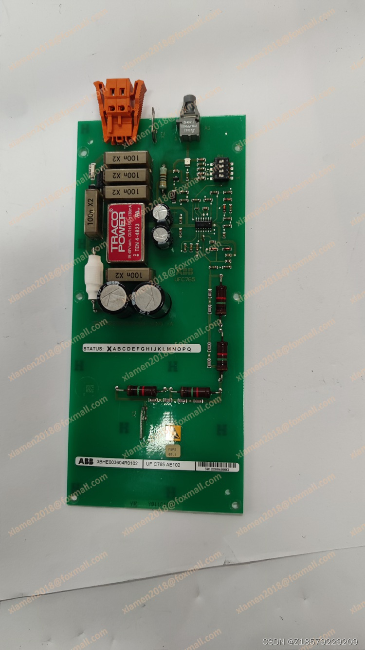 总的来说,abb的输入输出模块可以应用于各种工业领域,用于控制和监控