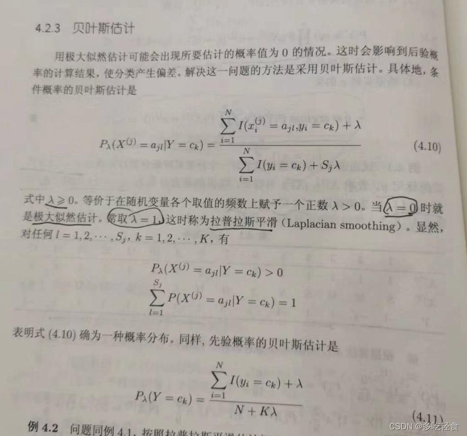 《统计学习方法》 第4章 朴素贝叶斯法