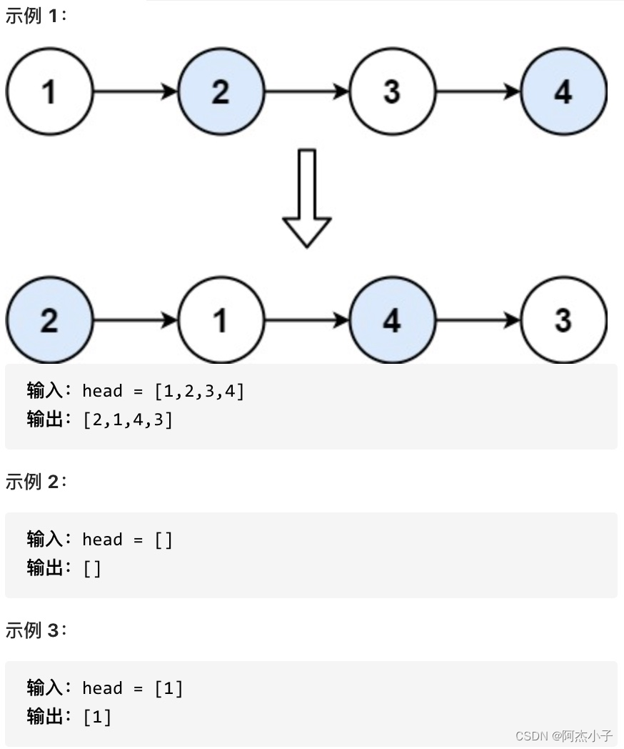 代码随想录第四天打卡笔记