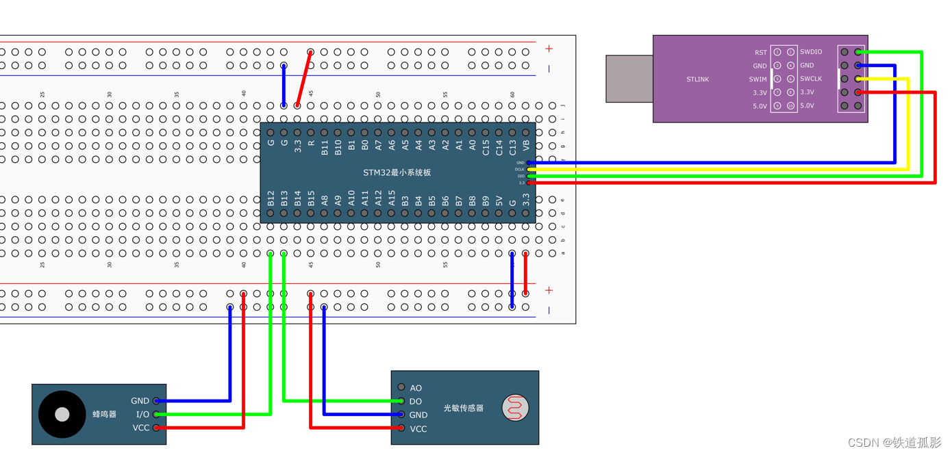 【STM32入门】2.2光线传感器控制蜂鸣器