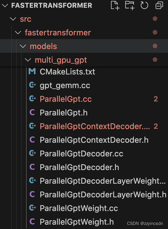 从FasterTransformer源码解读开始了解大模型（1.1）一个decoder-only的模型长啥样