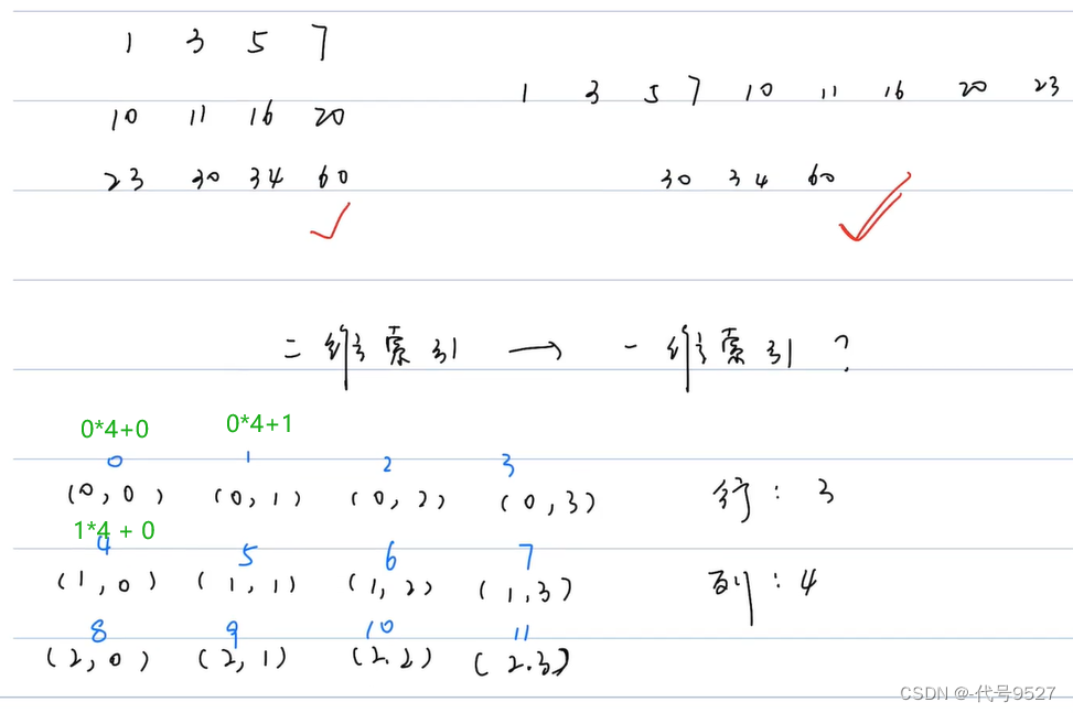 【LeetCode】十、二分查找法：寻找峰值 + 二维矩阵的搜索