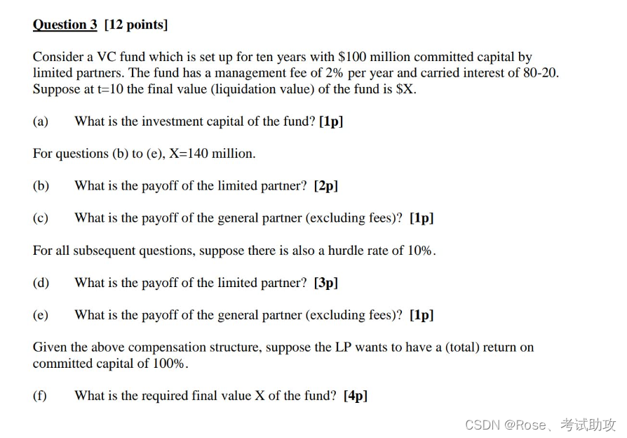 ECONGU4280 Corporate Finance