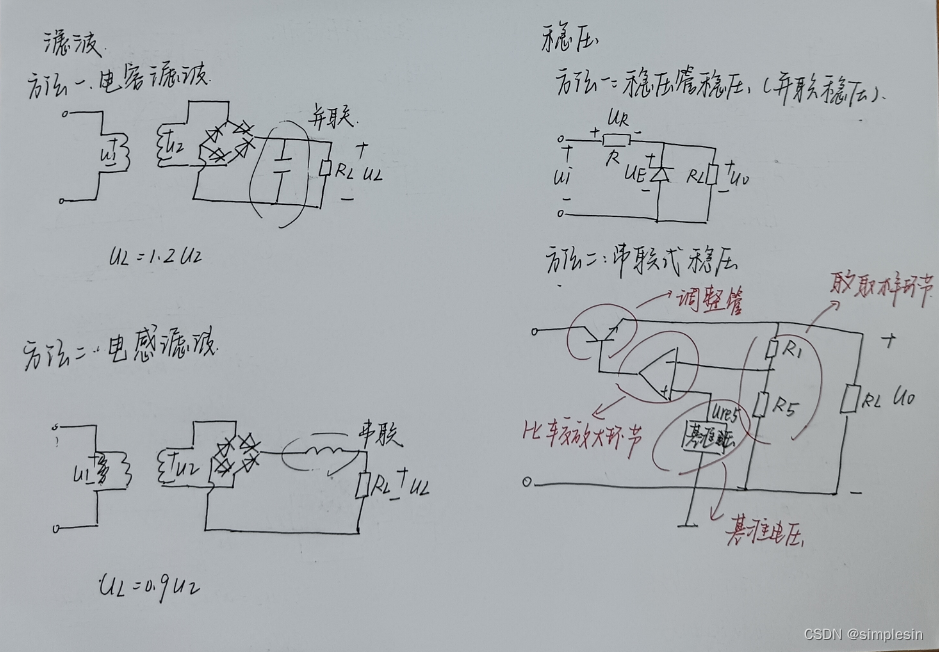 电子技术基础（模电部分）笔记