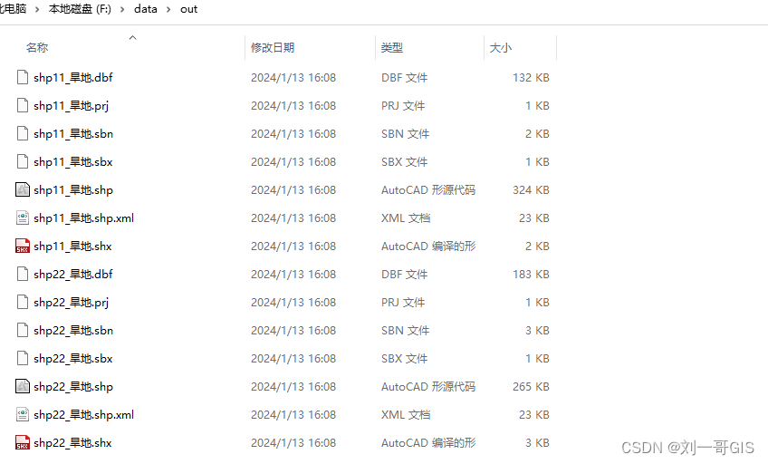 【ArcGIS遇上Python】ArcGIS Python批量筛选多个shp中指定字段值的图斑（以土地利用数据为例）