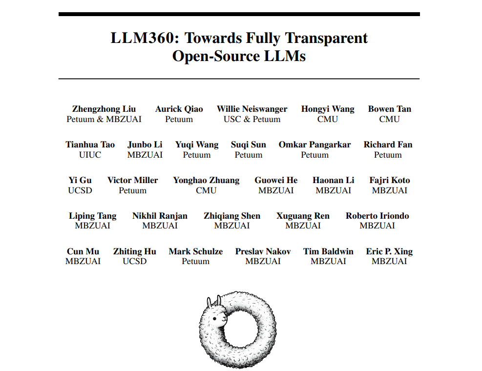 LLM360: Towards Fully Transparent Open-Source LLMs