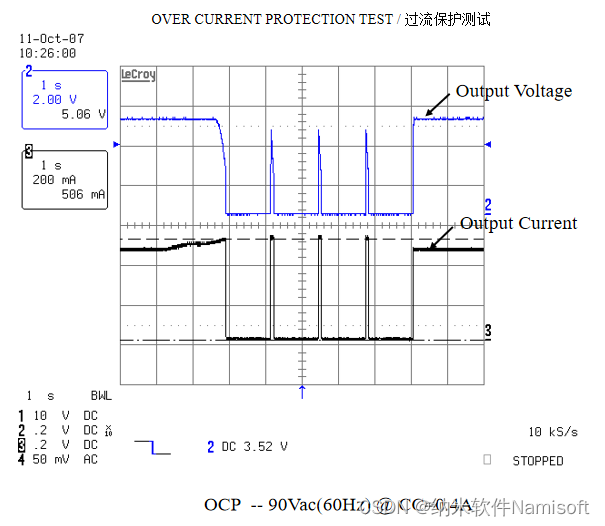 过流保护测试