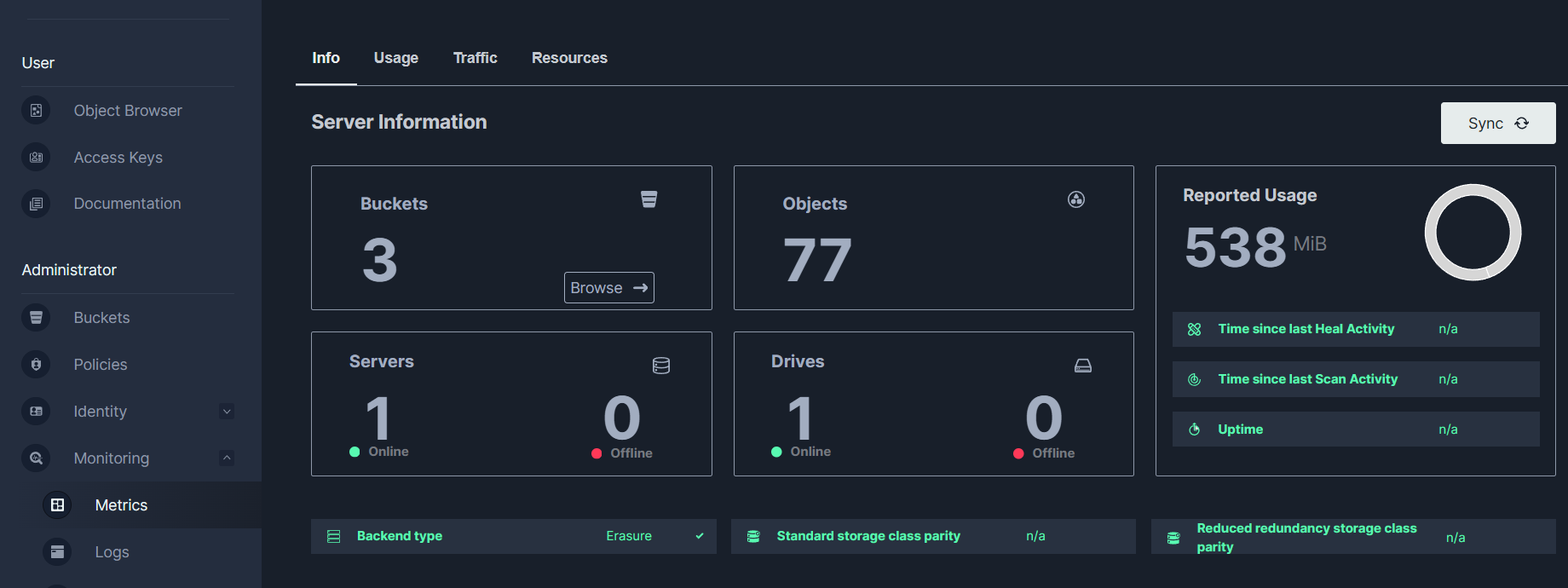 MinIO + Prometheus + Grafana docker部署