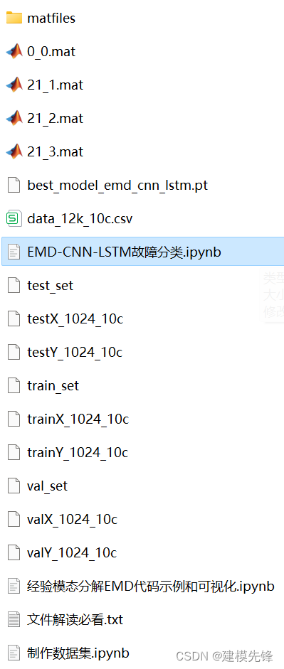 Python轴承故障诊断 (七)基于EMD-CNN-LSTM的故障分类