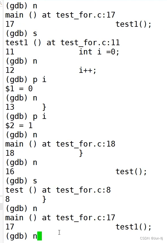 【GDB Debugger】<span style='color:red;'>新手</span>快速<span style='color:red;'>入门</span>学习<span style='color:red;'>笔记</span>