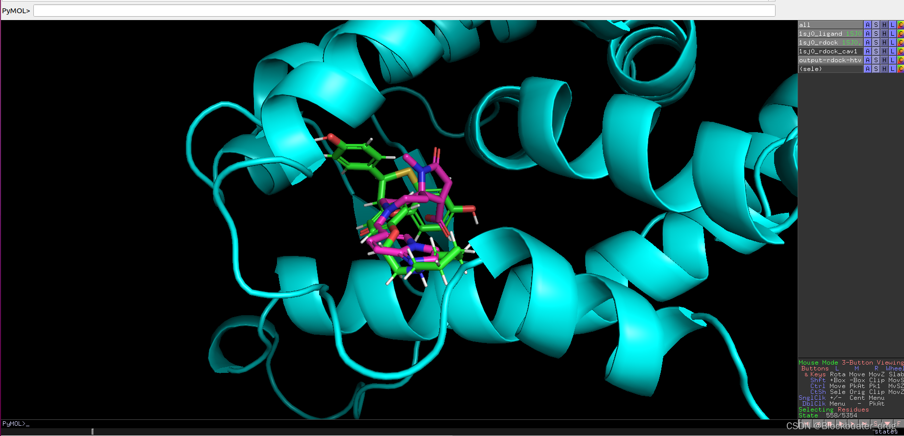 开源分子对接程序rDock使用方法(2)-高通量虚拟筛选HTVS