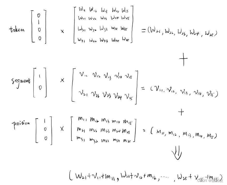 三个embeddings