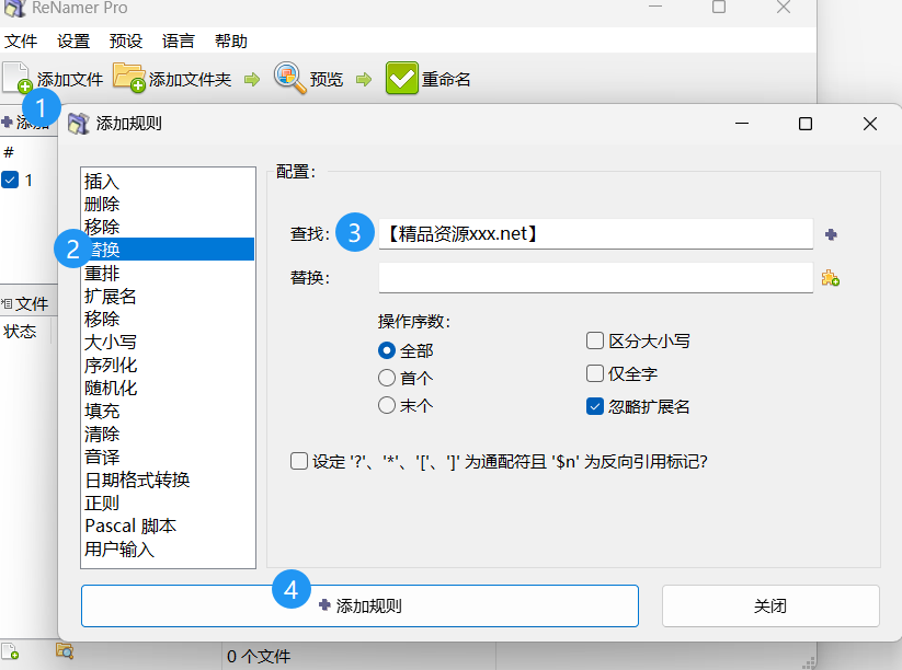 ReNamer Pro+Alist+RaiDrive妙用：实现批量修改网盘文件名称