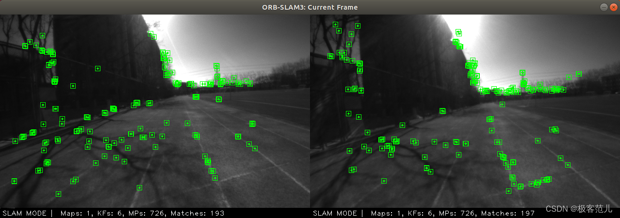 将ORB-SLAM3用图像增强的方式打开