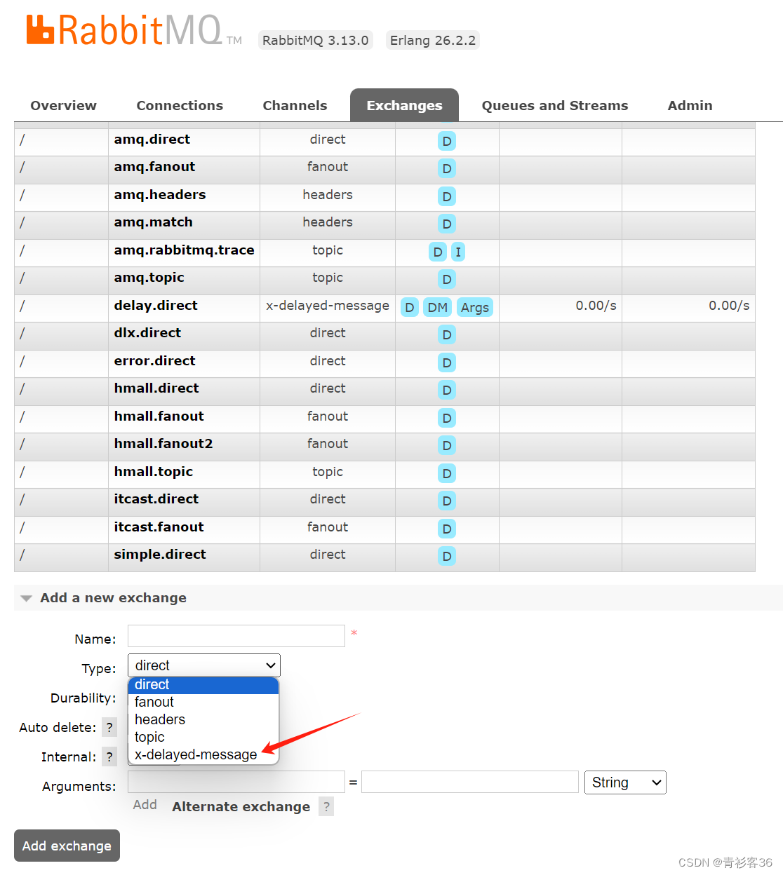 docker 安装 RabbitMQ  安装 rabbitmq_delayed_message_exchange插件