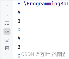 Java程序之多线程顺序打印 ABC